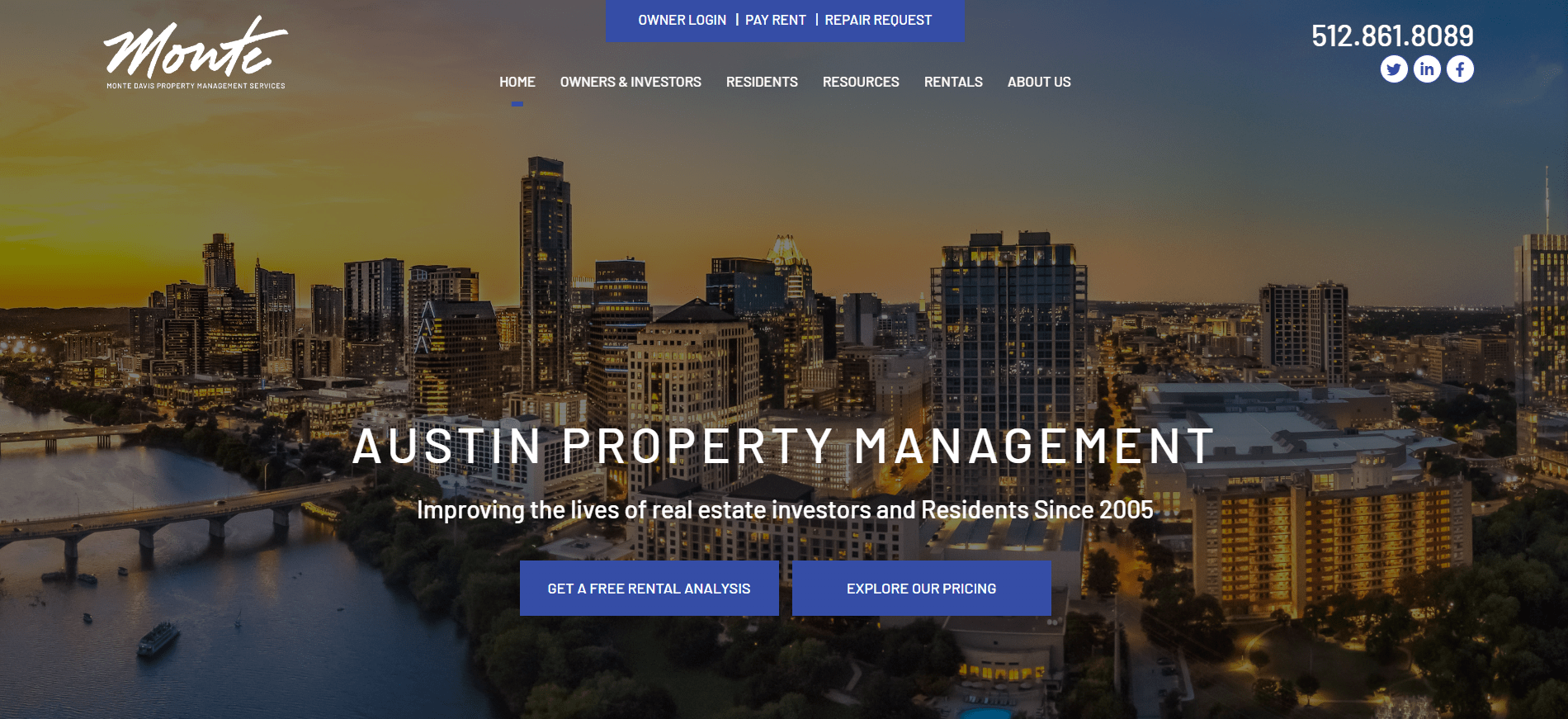 Austin Property Managers Monte Davis Property Management